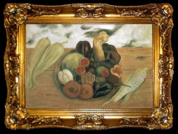 framed  Frida Kahlo Fruit, ta009-2